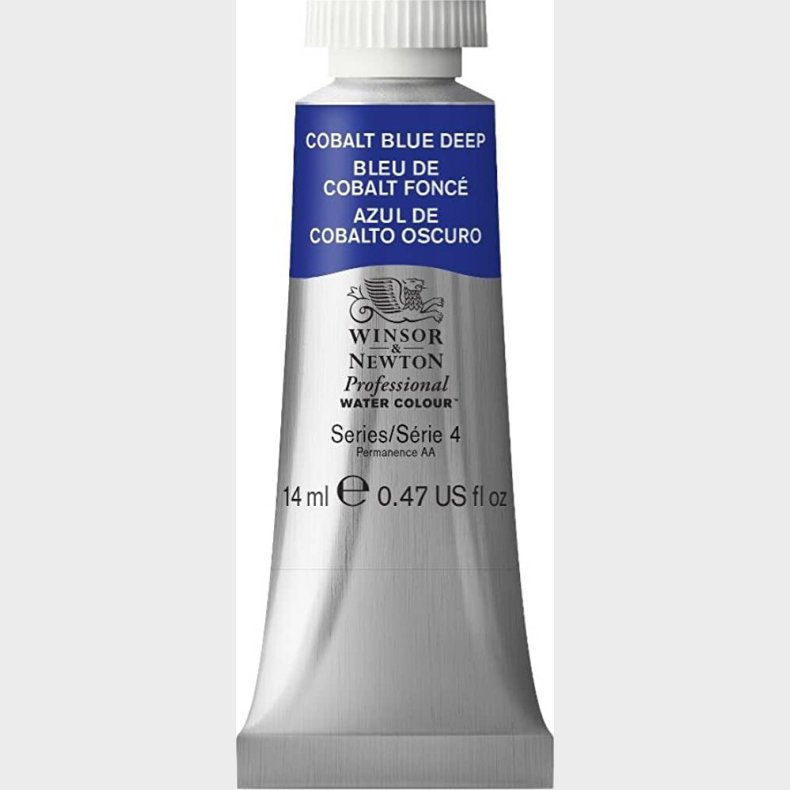 Winsor &amp; Newton - Akvarelfarve - Cobalt Blue Deep 14 Ml