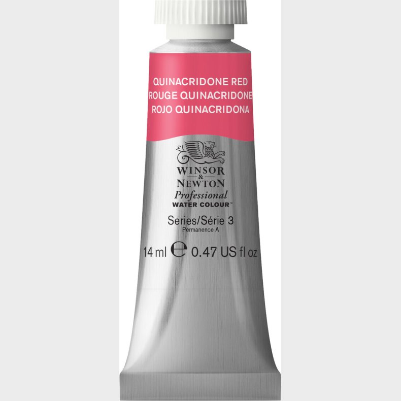 Winsor &amp; Newton - Akvarelfarve - Quinacridone Red 14 Ml