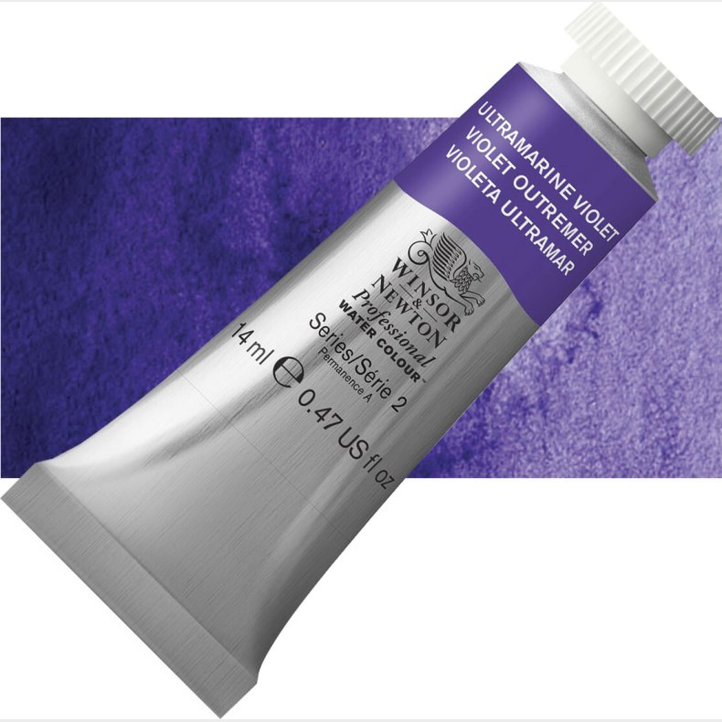 Winsor &amp; Newton - Akvarelfarve - Ultramarine Violet 14 Ml