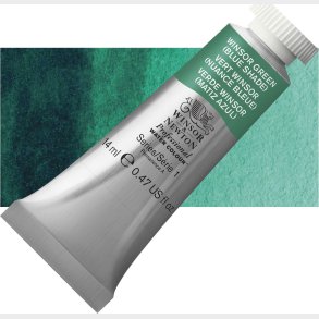 Winsor & Newton - Akvarelfarve - Winsor Green Blue Shade 14 Ml