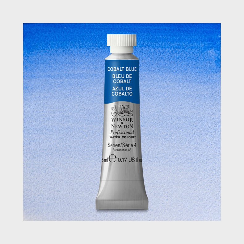 Winsor &amp; Newton - Akvarelfarve - Cobalt Blue Deep 5 Ml