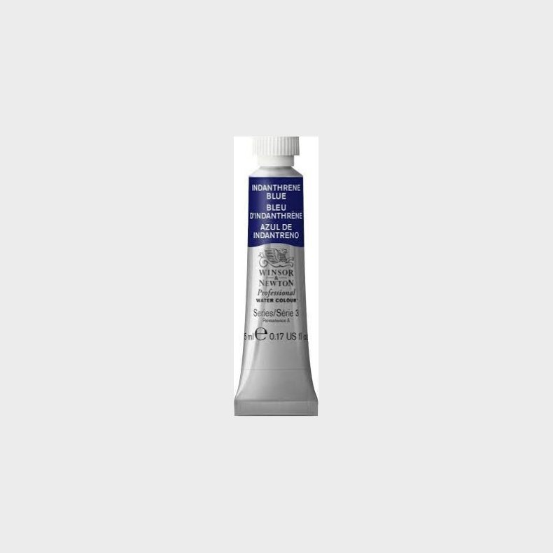 Winsor &amp; Newton - Akvarelfarve - Indianthrene Blue 5 Ml