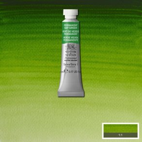 Winsor & Newton - Akvarelfarve - Permanent Sap Green 5 Ml