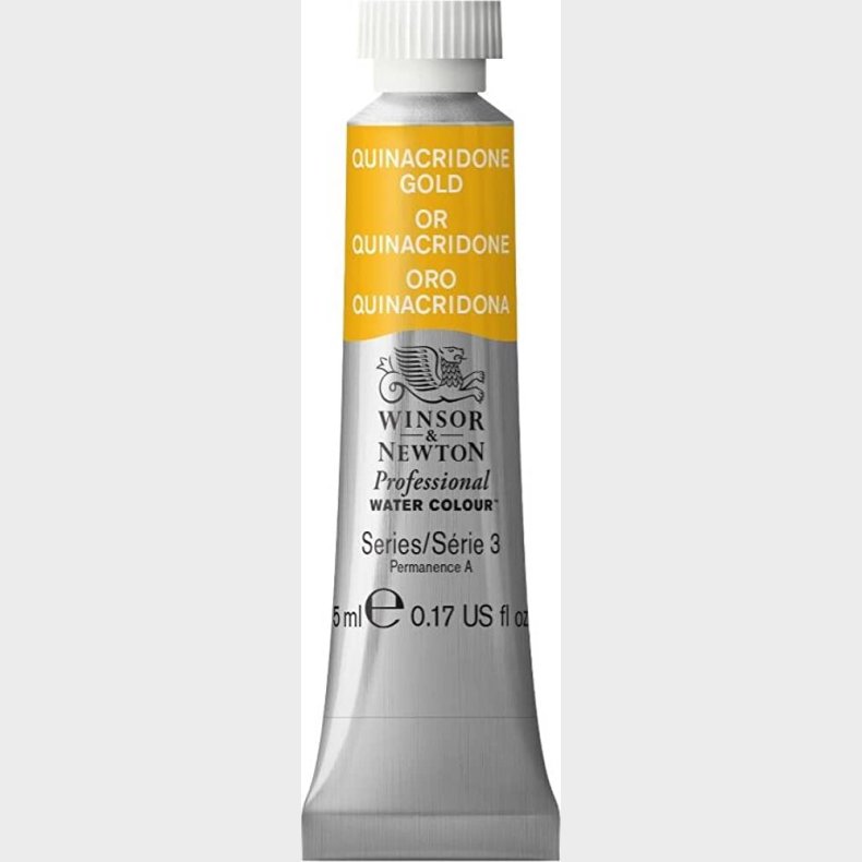 Winsor &amp; Newton - Akvarelfarve - Quinacridone Gold 5 Ml