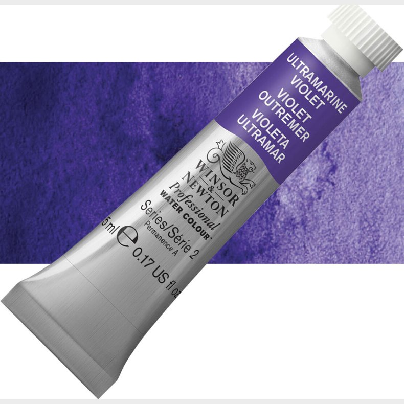 Winsor &amp; Newton - Akvarelfarve - Ultramarine Violet 5 Ml