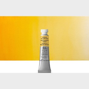 Winsor & Newton - Akvarelfarve - Winsor Yellow Deep 5 Ml