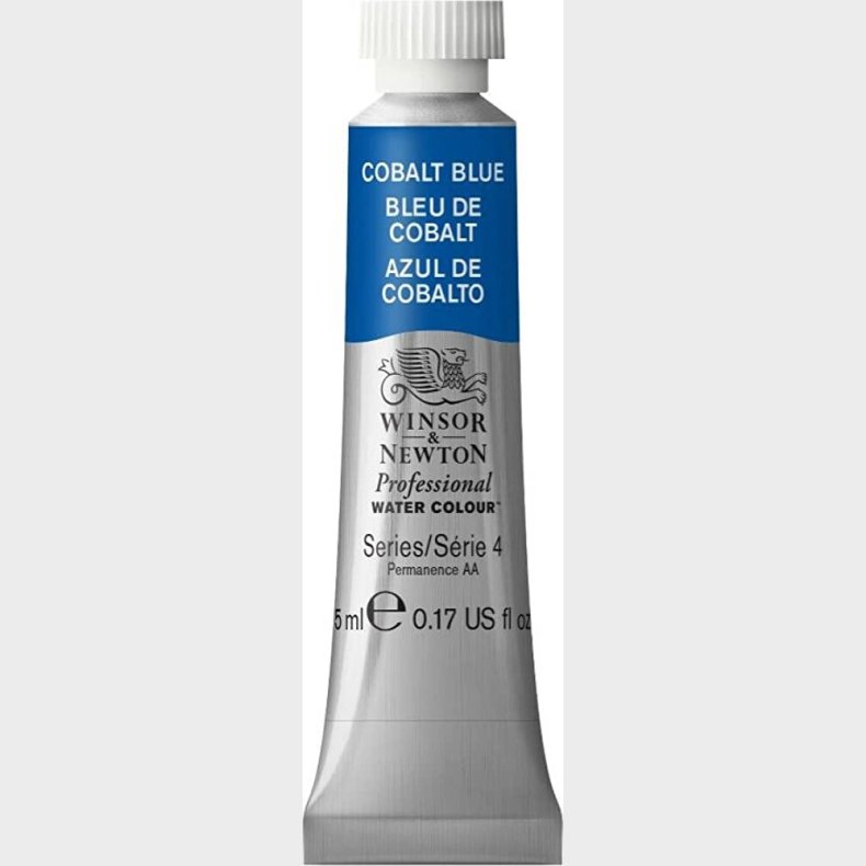 Winsor &amp; Newton - Akvarelfarve - Cobalt Blue 5 Ml