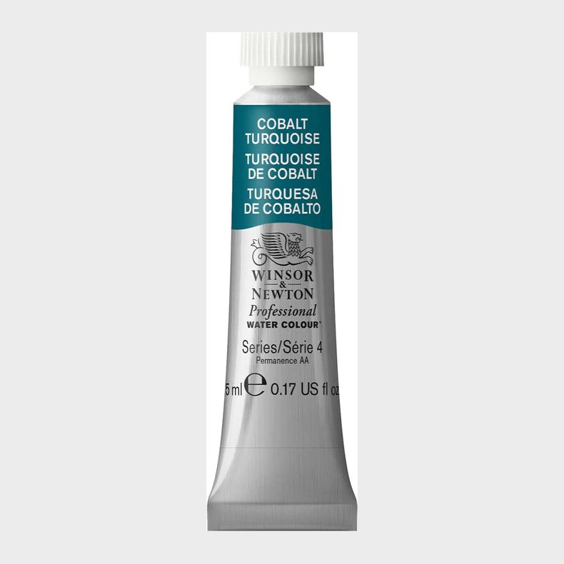 Winsor &amp; Newton - Akvarelfarve - Cobalt Turquoise 5 Ml