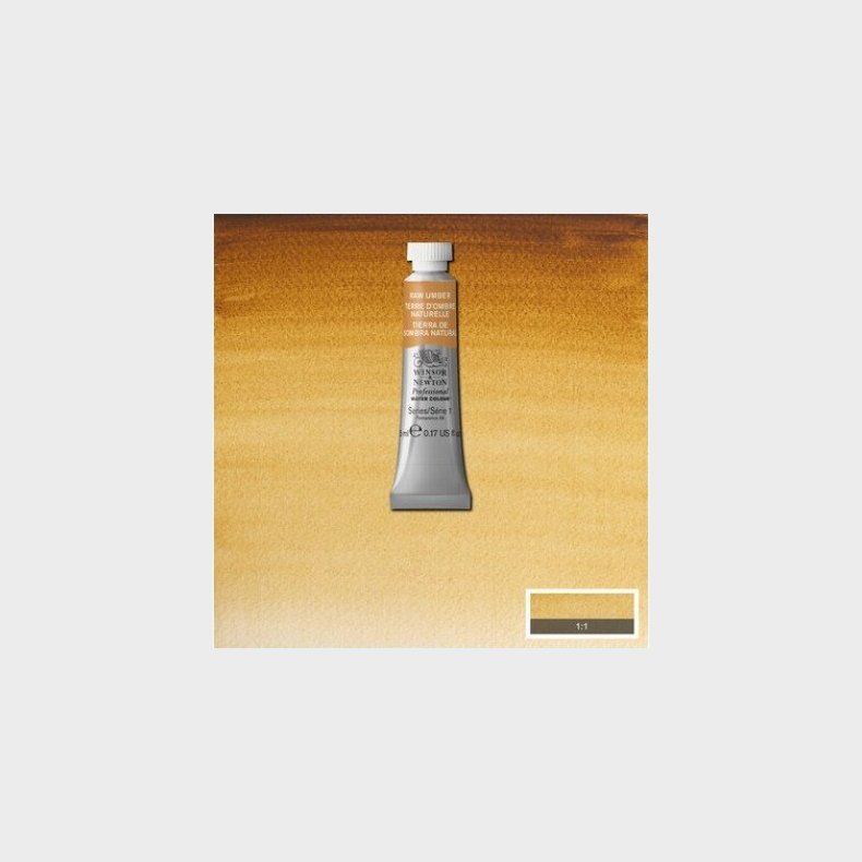 Winsor &amp; Newton - Akvarelfarve - Raw Umber 5 Ml