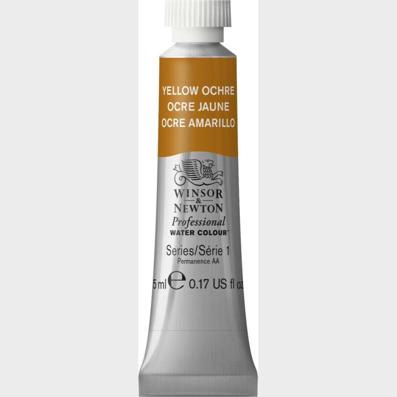 Winsor &amp; Newton - Akvarelfarve - Yellow Ochre 5 Ml