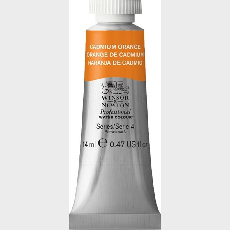 Winsor &amp; Newton - Akvarelfarve - Cadmium Orange 14 Ml