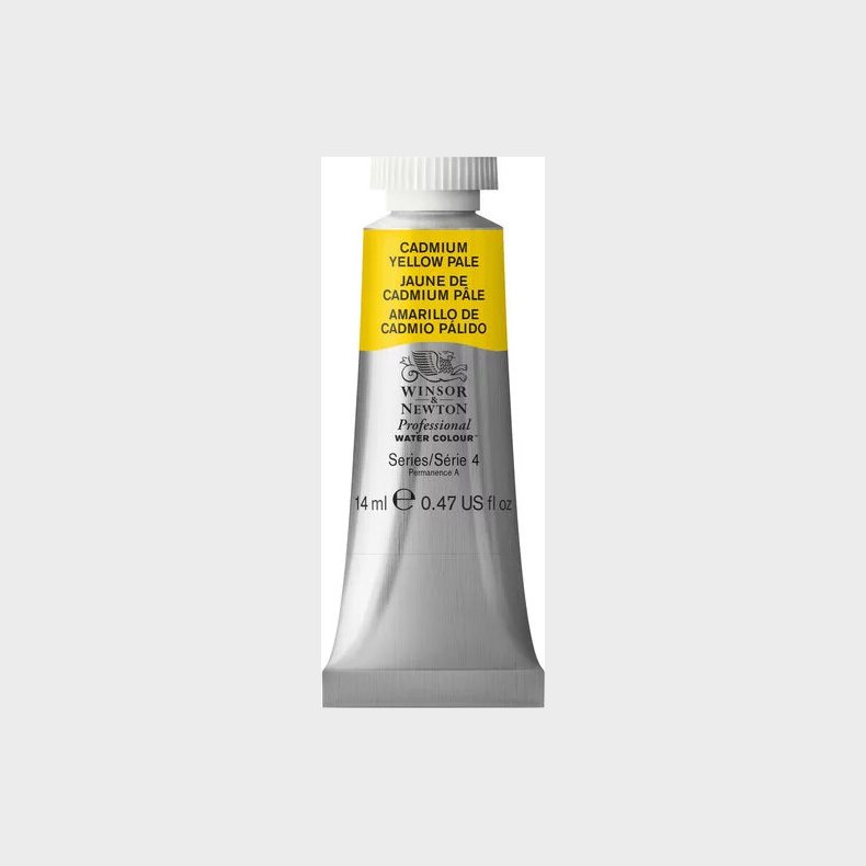 Winsor &amp; Newton - Akvarelfarve - Cadmium Yellow Pale 14 Ml
