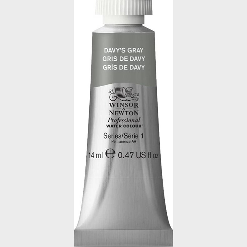 Winsor &amp; Newton - Akvarelfarve - Davys Gray 14 Ml
