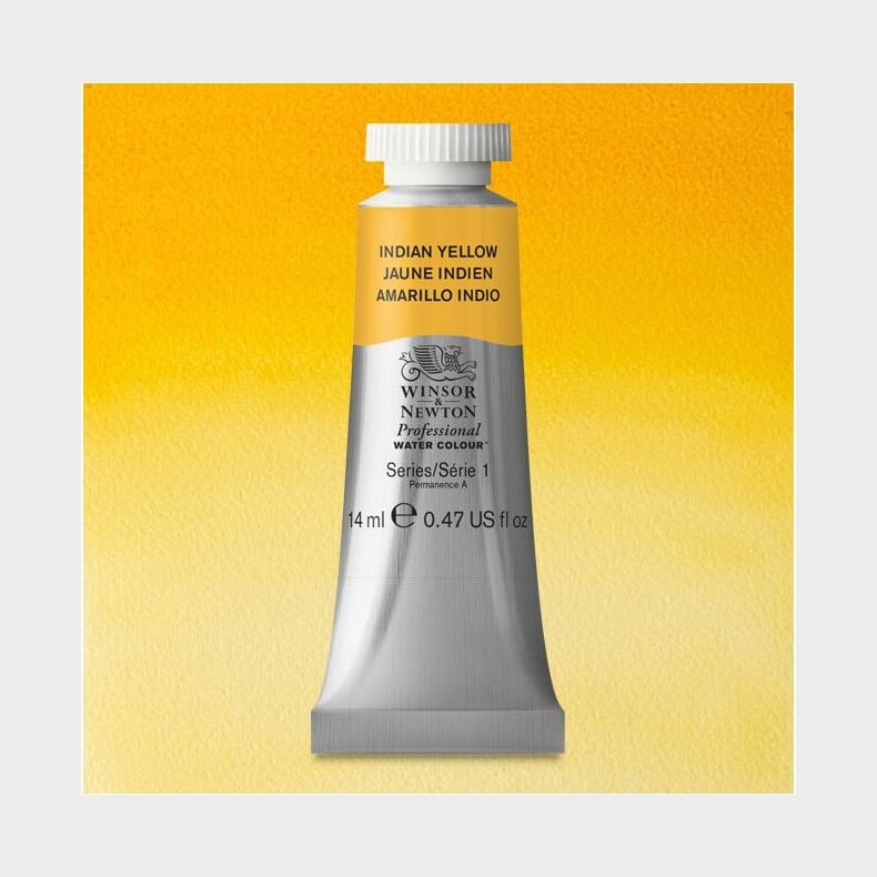 Winsor &amp; Newton - Akvarelfarve - Indian Yellow 14 Ml