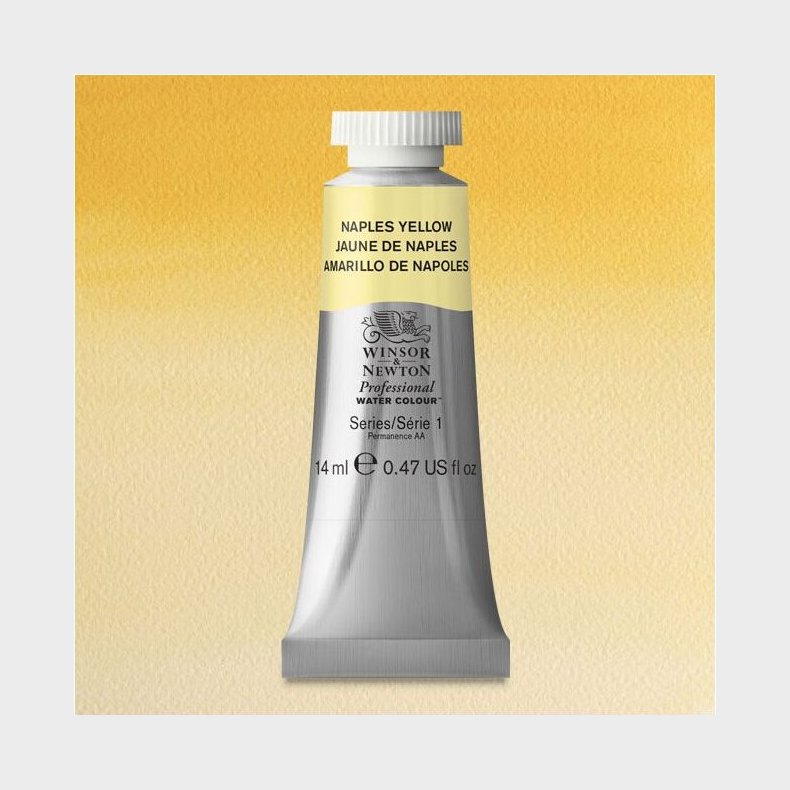 Winsor &amp; Newton - Akvarelfarve - Naples Yellow 14 Ml