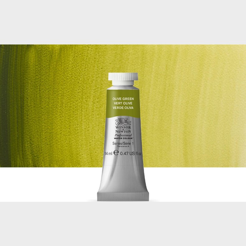 Winsor &amp; Newton - Akvarelfarve - Olive Green 14 Ml
