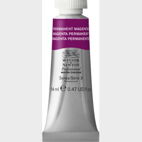 Winsor & Newton - Akvarelfarve - Pemanent Magenta 14 Ml