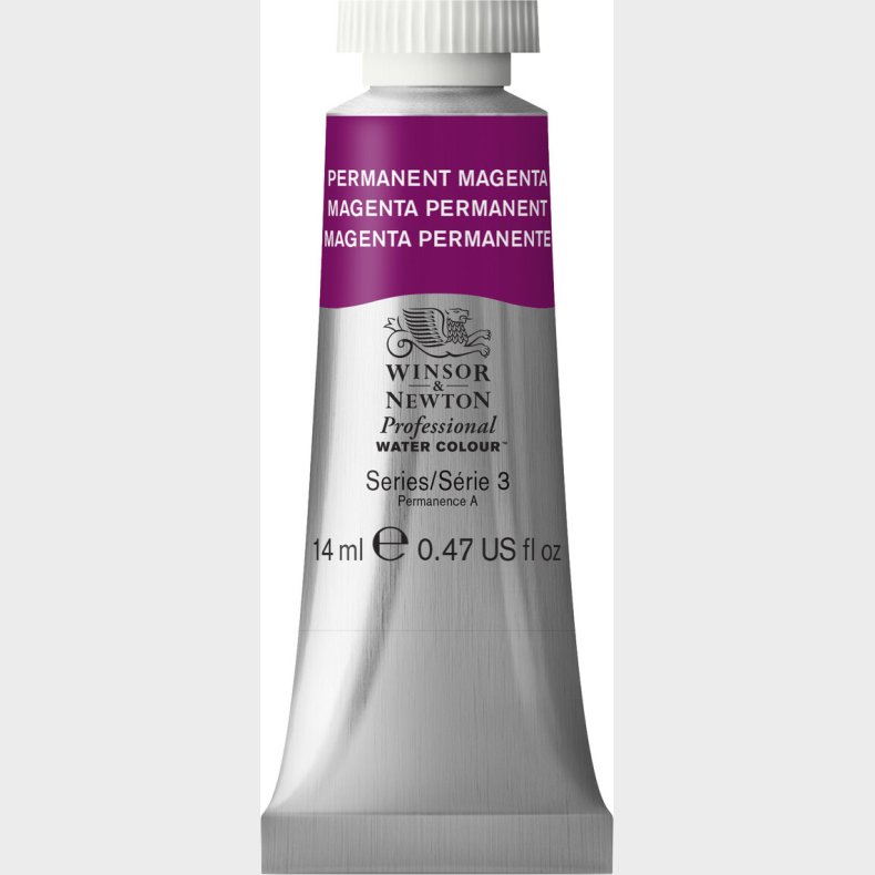 Winsor &amp; Newton - Akvarelfarve - Pemanent Magenta 14 Ml