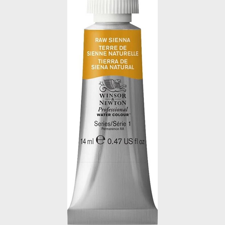 Winsor &amp; Newton - Akvarelfarve - Raw Sienna 14 Ml