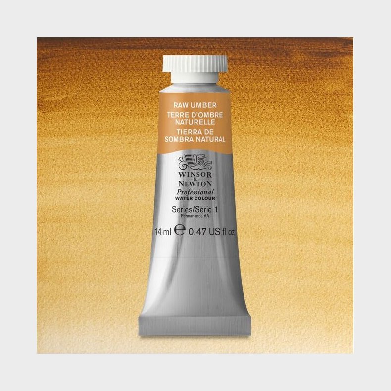 Winsor &amp; Newton - Akvarelfarve - Raw Umber 14 Ml