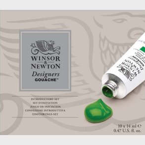 Winsor & Newton - Gouache Maling St - 10x14 Ml