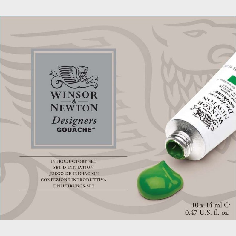Winsor &amp; Newton - Gouache Maling St - 10x14 Ml