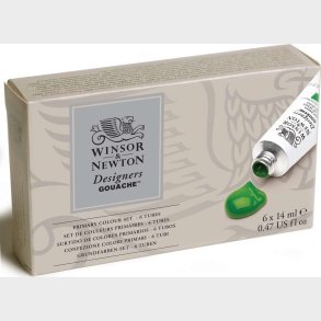 Winsor & Newton - Gouache Maling St - 6x14 Ml