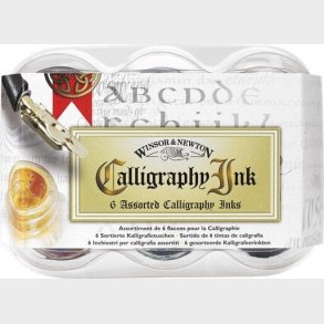 Winsor & Newton - Calligraphy Ink - Blk St - 6x30 Ml