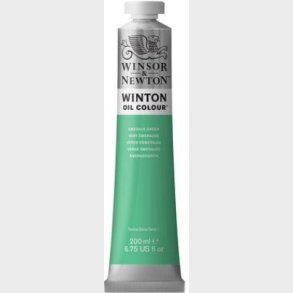 Winsor & Newton - Oliemaling - Winton - Emerald Green 200 Ml