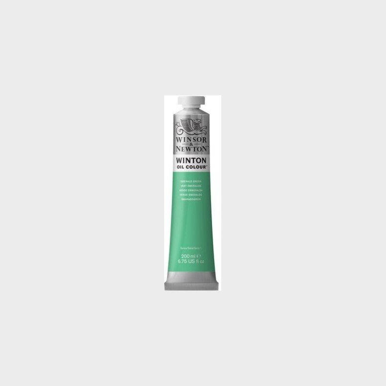 Winsor &amp; Newton - Oliemaling - Winton - Emerald Green 200 Ml