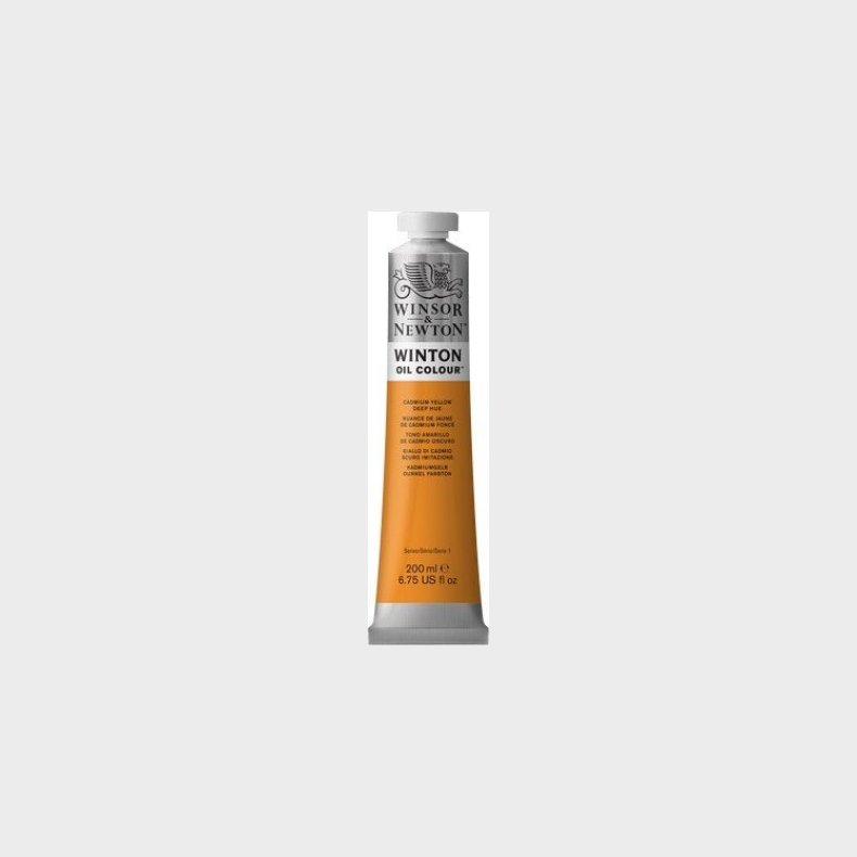Winsor &amp; Newton - Oliemaling - Cadmium Yellow Deep Hue 200 Ml