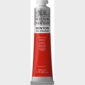 Winsor & Newton - Oliemaling - Winton - Vermilion Hue 200 Ml