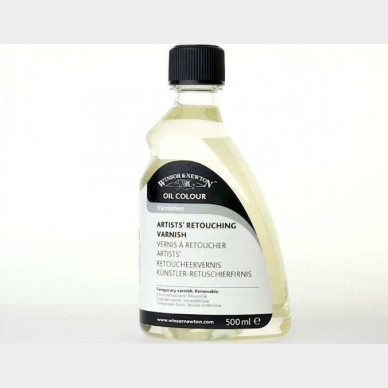 Winsor &amp; Newton - Oil Colour Varnishes - Artists' Retouch Varnish 500 Ml - Olie Medium