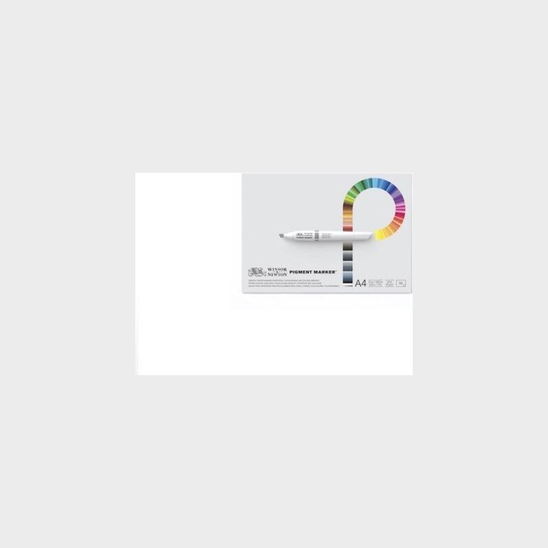 Tegneblok - Pigment Marker - A4 - 15 Ark - Winsor &amp; Newton