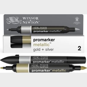Winsor & Newton - Promarker Tusser - Metallic - 2 Stk