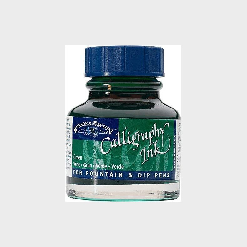 Winsor &amp; Newton - Calligraphy Ink - Blk - Grn 30 Ml