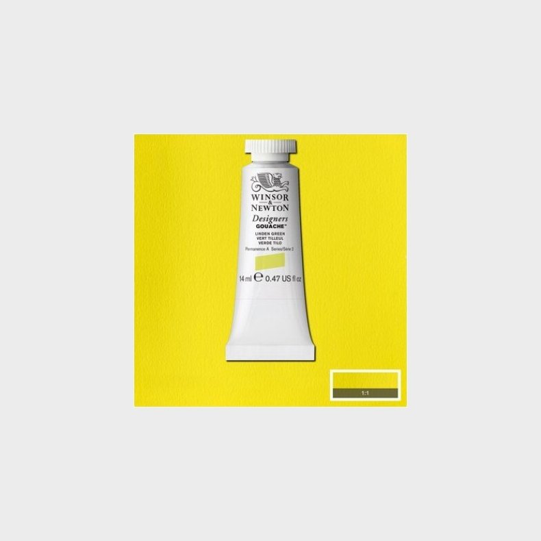 Winsor &amp; Newton - Akvarelmaling - Linden Green 14 Ml