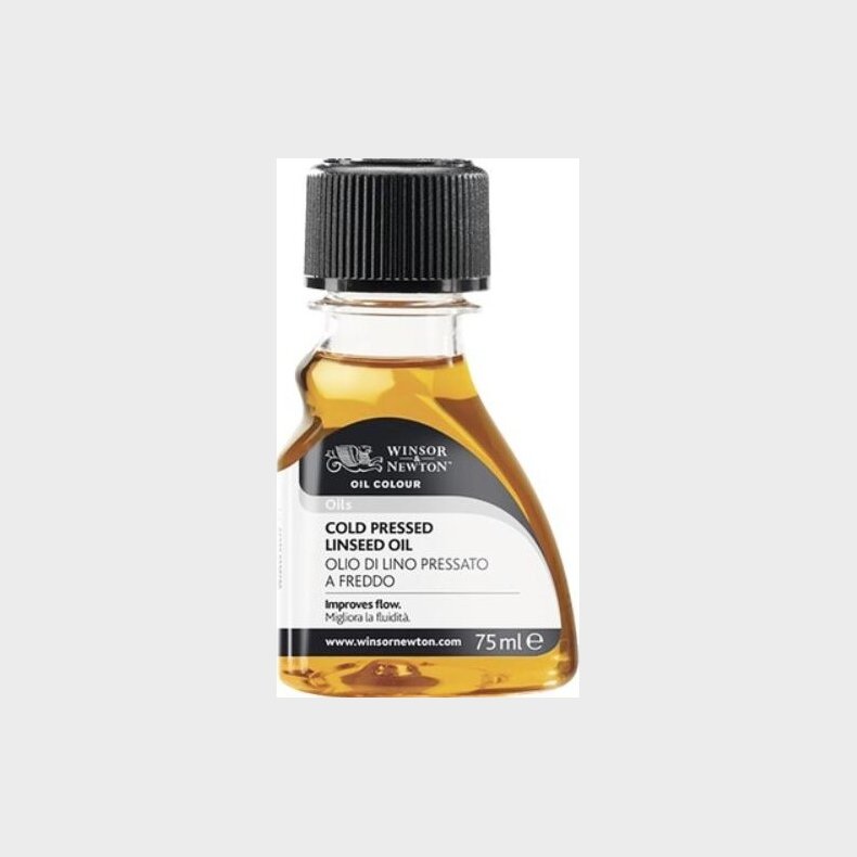 Winsor &amp; Newton - Cold Pressed Linseed Oil  - 75 Ml