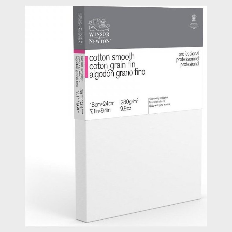 Winsor &amp; Newton - Malerlrred I Bomuld - Meget Glat - 18x24 Cm