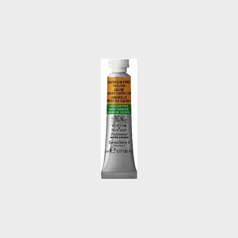 Winsor &amp; Newton - Akvarelfarve - Cadmium Free Yellow 5 Ml