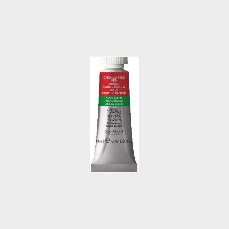 Winsor &amp; Newton - Akvarelfarve - Cadmium Free Red 14 Ml