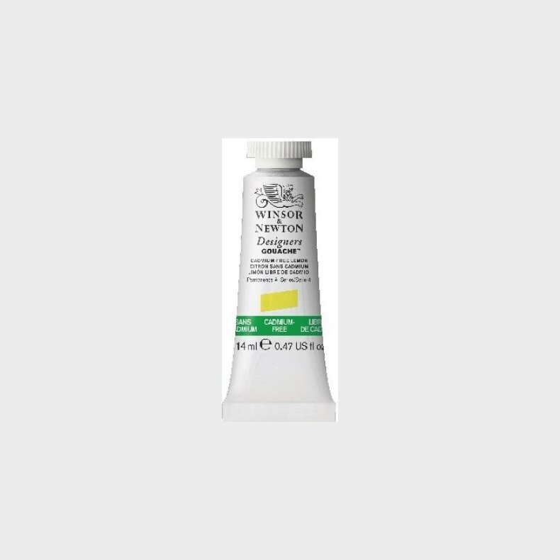 Winsor &amp; Newton - Designers Gouache - 14 Ml - Cadminum Fri Citron