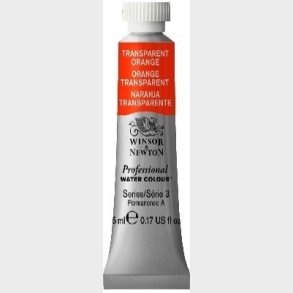 Winsor & Newton - Akvarelfarve - Transparent Orange 5 Ml