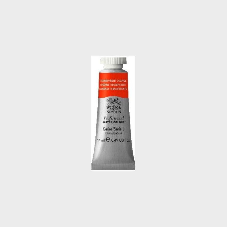 Winsor &amp; Newton - Akvarelfarve - Transparent Orange 14 Ml