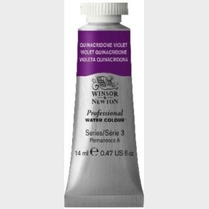 Winsor & Newton - Akvarelfarve - Quinacridone Violet 14 Ml