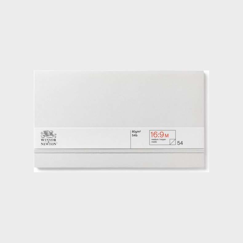Winsor &amp; Newton - Skitseblok - 33x18 Cm - 54 Ark