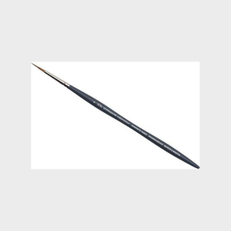 Winsor &amp; Newton - Professional Watercolour Brush - Synt Sable Pointed Round S4
