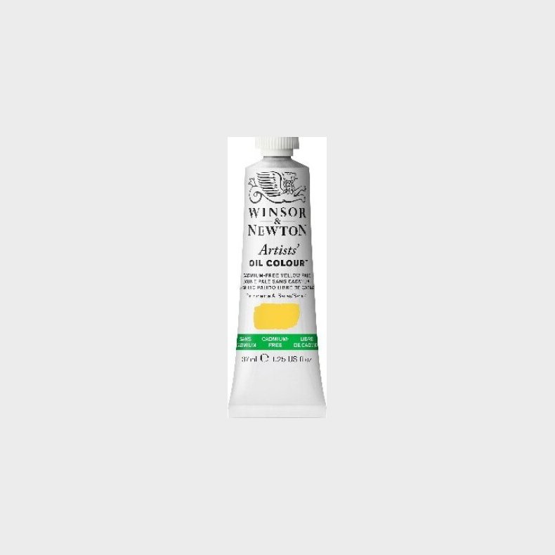 Winsor &amp; Newton - Oliemaling - Cadmium Free Yellow Pale 37 Ml