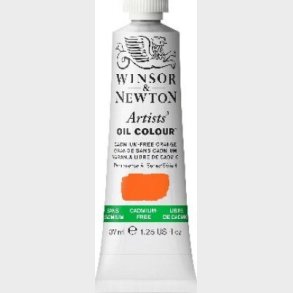 Winsor & Newton - Oliemaling - Cadmium Free Orange 37 Ml