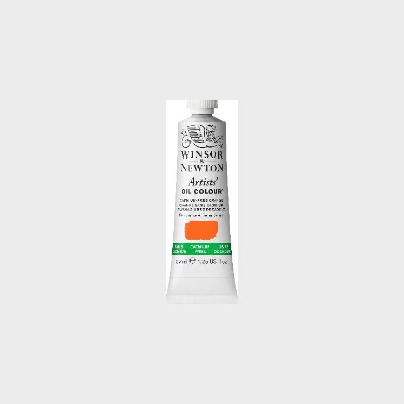 Winsor &amp; Newton - Oliemaling - Cadmium Free Orange 37 Ml